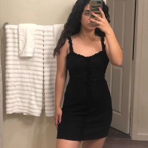 Black summer dress